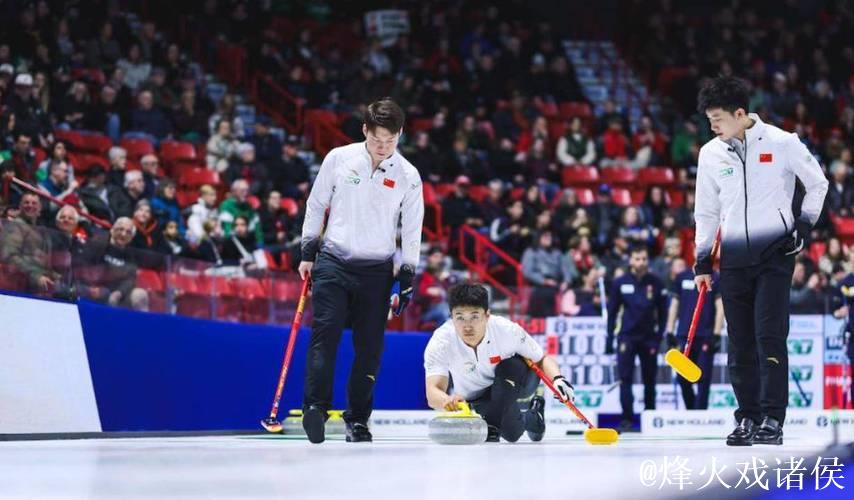 中国男子冰壶队以9-3战胜韩国 确保循环赛前三名